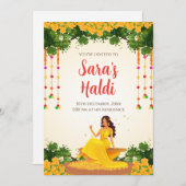 デジタルハルディがハルディ招待状ピーティを招待する 招待状 (正面/裏面)