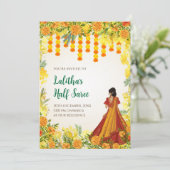 デジタルハーフセーリー機能招待状 招待状 (スタンド正面)