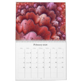 デジタルバロック2020フラクタルカレンダー カレンダー (2月 2026)