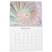 デジタルバロック2021フラクタルカレンダー カレンダー (2月 2026)