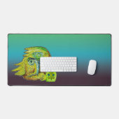 デジタルバード生物デスクマットへのドードル デスクマット (キーボード&マウス)