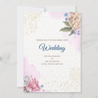 デジタルヒンズー教の結婚式招待状 インドの結婚式 招待状