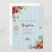 デジタルヒンドゥーウェディング インドの結婚式招待状 招待状 (正面/裏面)