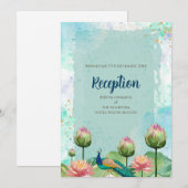 デジタルヒンドゥーウェディング インドの結婚式招待状 招待状 (正面/裏面)