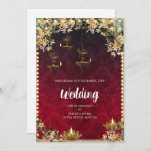 デジタルヒンドゥー教結婚式招待状結婚インディアン 招待状