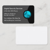 デジタルビジネスセキュリティサービス 名刺 (正面/裏面)
