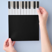 デジタルピアノキーボード チラシ (手)