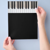 デジタルピアノキーボード チラシ (手)