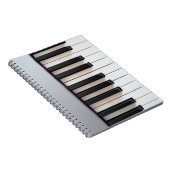 デジタルピアノキーボード ノートブック (右側)