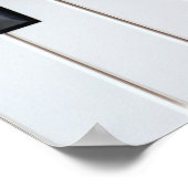 デジタルピアノキーボード ポスター (角)