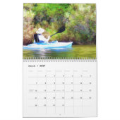 デジタルファンタジー絵画抽象芸術芸術 カレンダー (3月 2027)