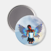 デジタルフェアリー磁石ラウンド マグネット (正面/裏面)