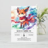  デジタルフォックスの誕生日 招待状 (スタンド正面)