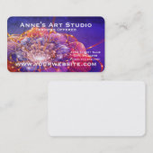 デジタルフラクタルフローラ 名刺 (正面/裏面)