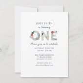 デジタルフローラ第1期女子バースデーパーティー 招待状 (正面)