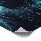 デジタルフード付きハッカー ポスター (角)