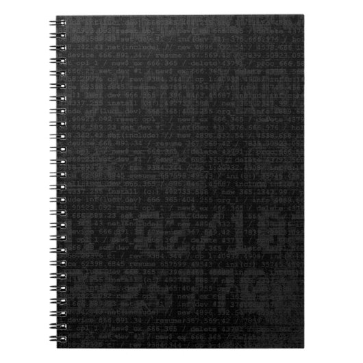 デジタルブラック ノートブック (正面)