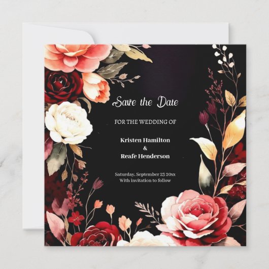 デジタルブルゴーニュ・ボヘミアン セーブザデート (正面)