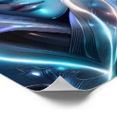 デジタルブルーア ポスター (角)