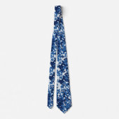 デジタルブルーカモフラージュ ネクタイ (裏面)