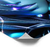 デジタルブルー ポスター (角)