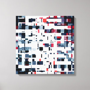 デジタルブロック キャンバスプリント