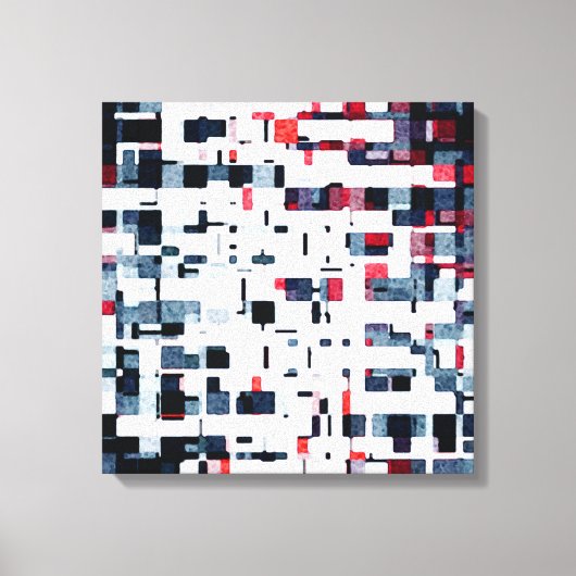 デジタルブロック キャンバスプリント (正面)