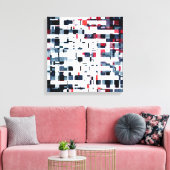 デジタルブロック キャンバスプリント (インサイチュ (リビング))