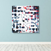 デジタルブロック キャンバスプリント (インサイチュ (ウッドフロア))