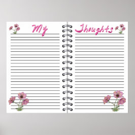 デジタルプランナーテンプレート挿入 ポスター