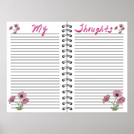 デジタルプランナーテンプレート挿入 ポスター (正面)