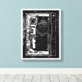 デジタルプリント キャンバスプリント (インサイチュ (ウッドフロア))