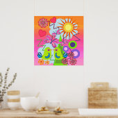 デジタルベクターポスター ポスター (キッチン)