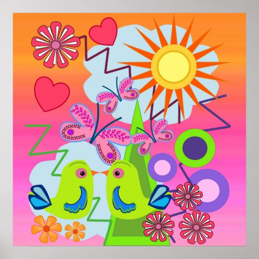 デジタルベクターポスター ポスター (正面)