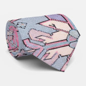 デジタルペイズリータイピンク ネクタイ (ロール)