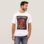 デジタルホリデーガザリング クリスマス ださいセーター Tシャツ (正面フル)