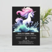 デジタルホース誕生日 招待状 (スタンド正面)