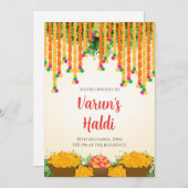 デジタルボーイ ピッティー 結婚式のハルディー招待状 招待状 (正面/裏面)