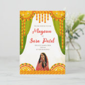 デジタルマヨウン招待状 & デジタルハルディ招待状 招待状 (スタンド正面)