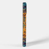 デジタルマンダライエローブルーとレッド Case-Mate iPhoneケース (裏面 / 右)