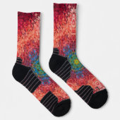 デジタルマンダラオレンジブルーとレッド ソックス (右)