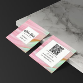 デジタルマーケティングエキスパートQRコードトレンディースクエア スクエア名刺