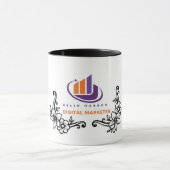 デジタルマーケティンググルマグ – 燃料あなたのクリエイティブCa マグカップ (中央)