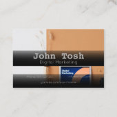 デジタルマーケティング販売名刺 名刺 (裏面)