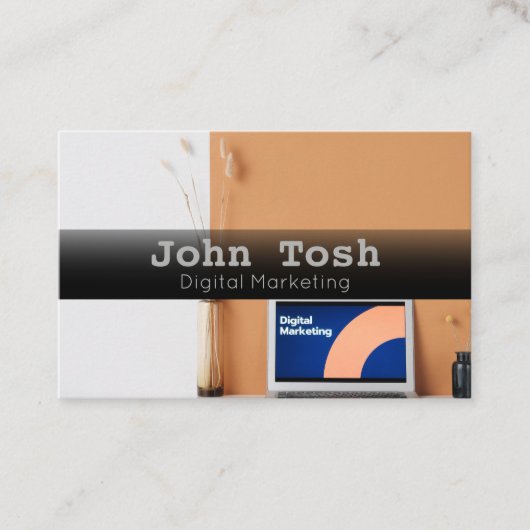 デジタルマーケティング販売名刺 名刺 (正面)