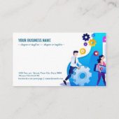 デジタルマーケティング 名刺 (裏面)