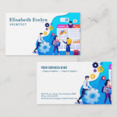 デジタルマーケティング 名刺 (正面/裏面)