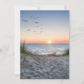 デジタルモダンウェディング日付テンプレートの保存 案内状 (裏面)