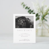 デジタルモダンミニマリスト写真日付の保存 セーブザデート (スタンド正面)