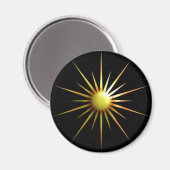 デジタルモダン太陽 マグネット (正面/裏面)